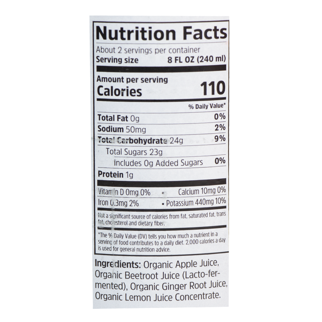 Biotta - Apple Beet Ginger Juice (16.9 oz)
