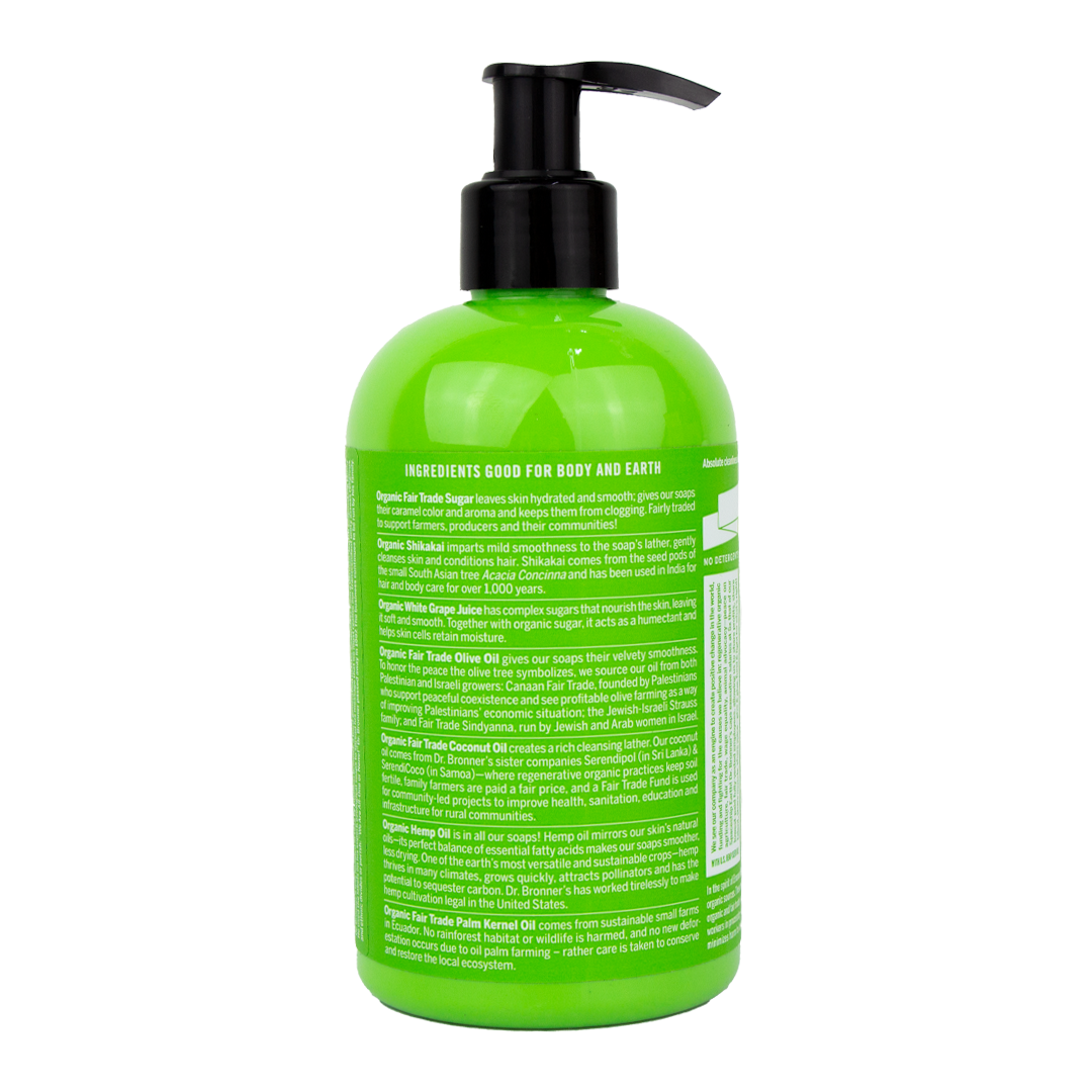 Dr. Bronner's - 4 in 1 - Lemongrass Lime Sugar Soap - (12 oz)