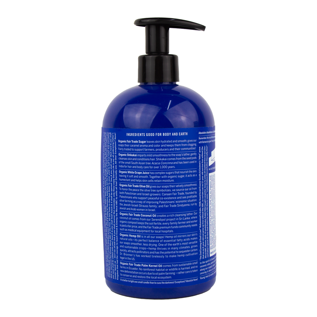 Dr. Bronner's - 4 in 1 - Peppermint Sugar Soap - (24 oz)