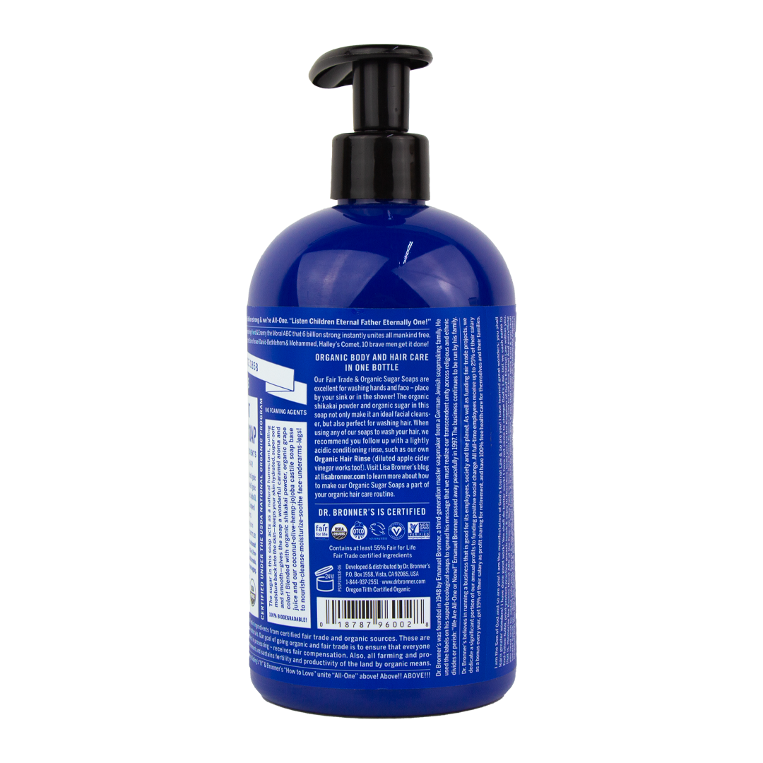 Dr. Bronner's - 4 in 1 - Peppermint Sugar Soap - (24 oz)