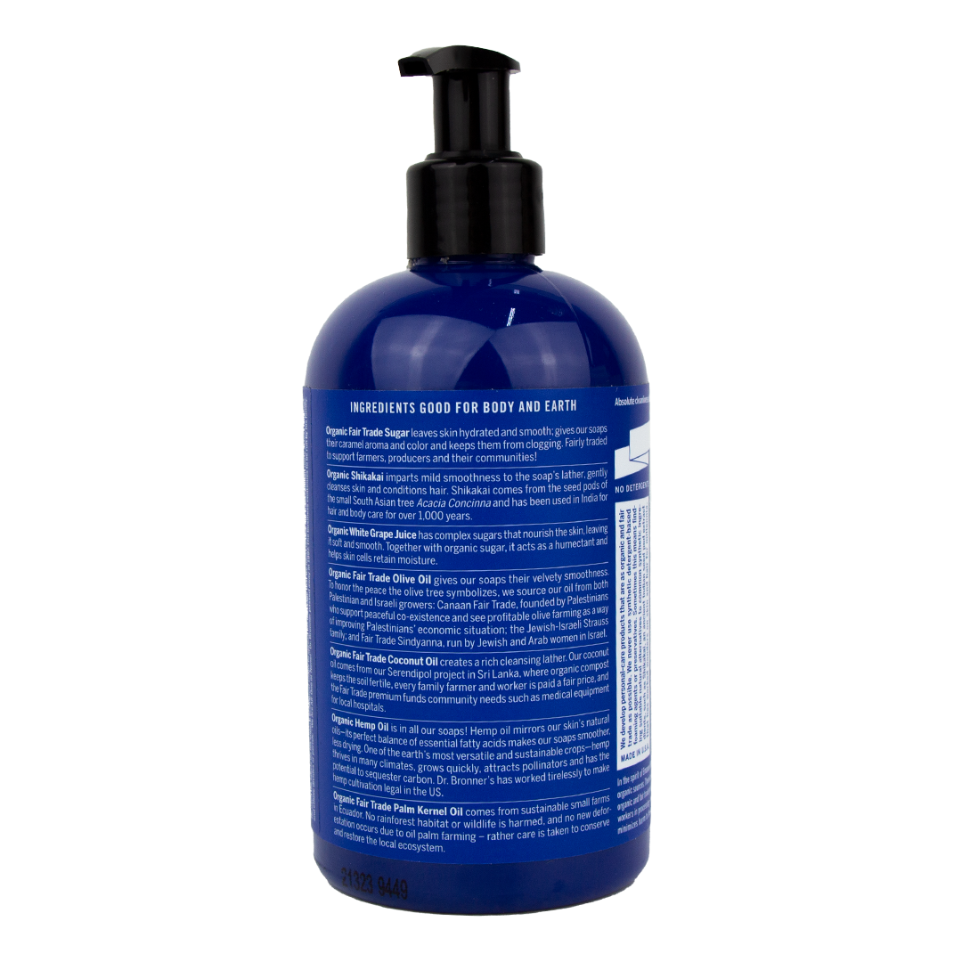 Dr. Bronner's - 4 in 1 - Peppermint Sugar Soap - (12 oz)