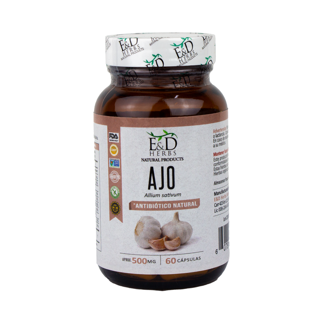 E&D Herbs - Ajo 500 mg