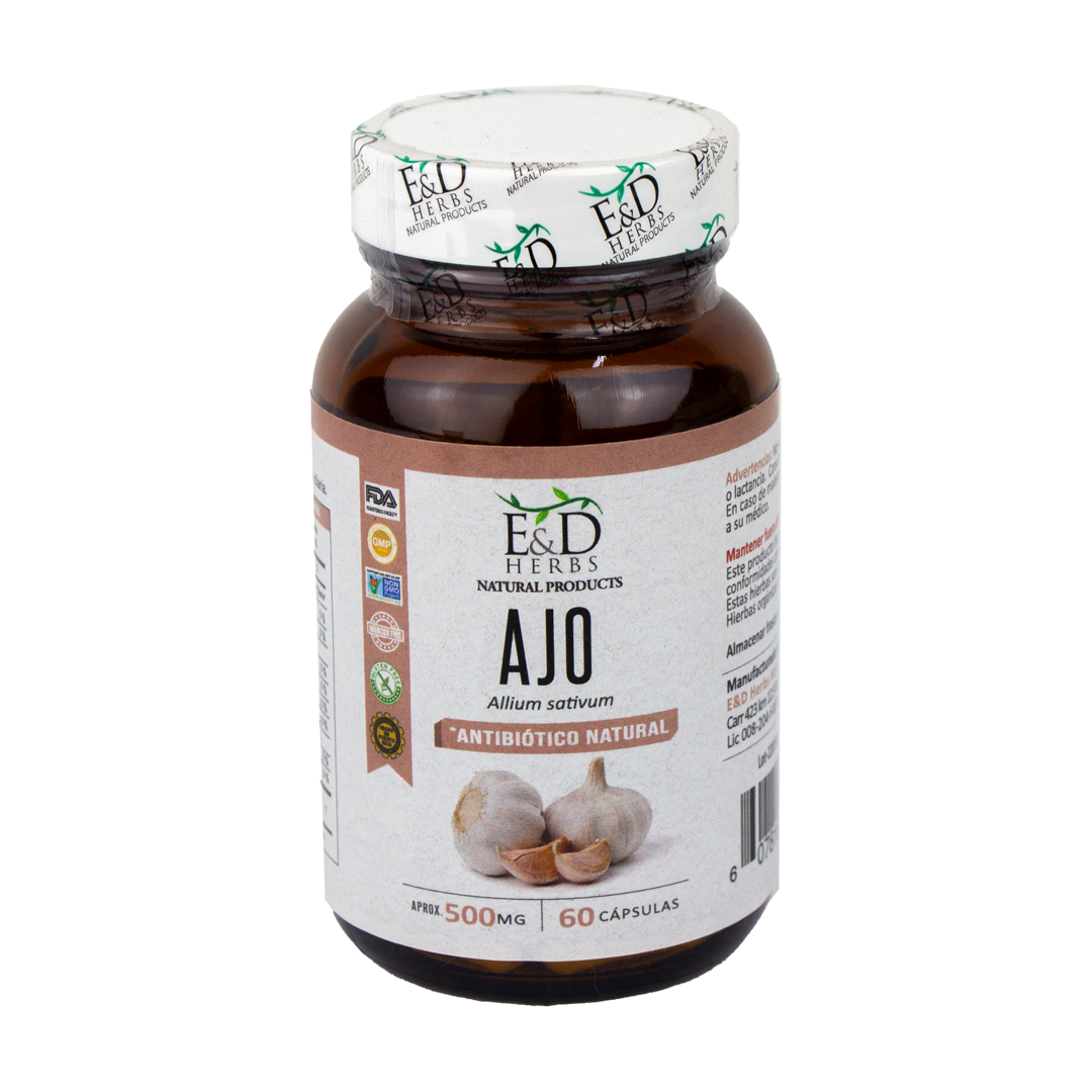 E&D Herbs - Ajo 500 mg