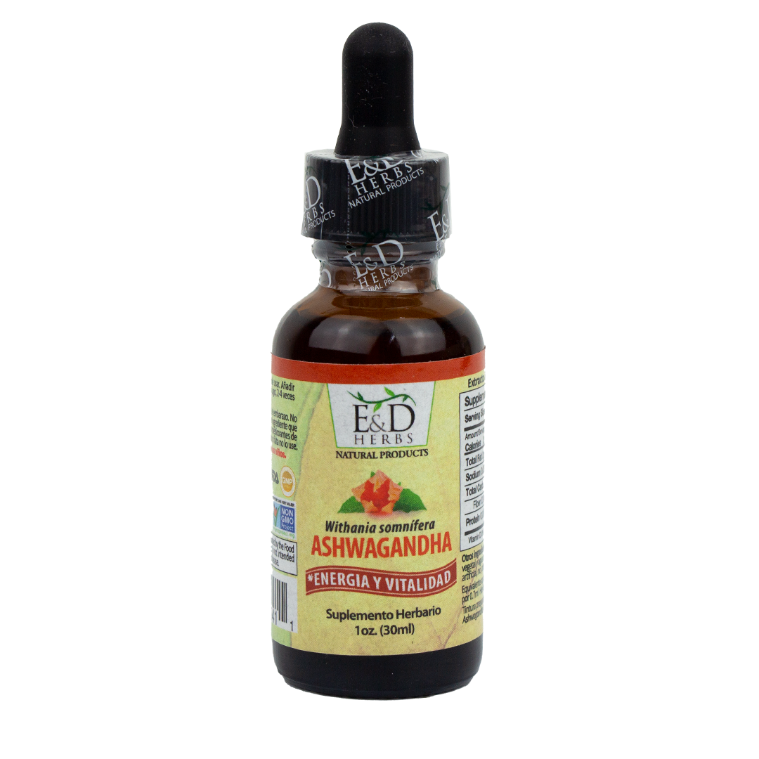 E&D Herbs - Ashwagandha Tincture