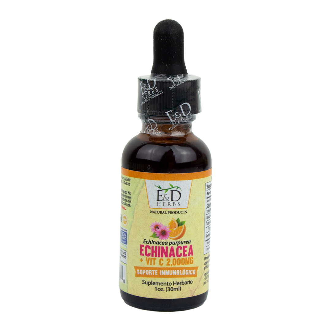 E&D Herbs - Echinacea + Vitamin C Tincture