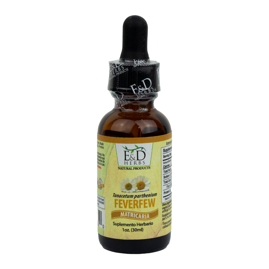 E&D Herbs - Feverfew Tincture