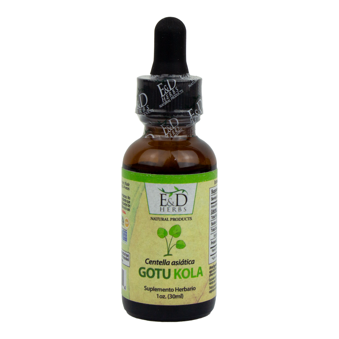 E&D Herbs - Gotu Kola Tincture