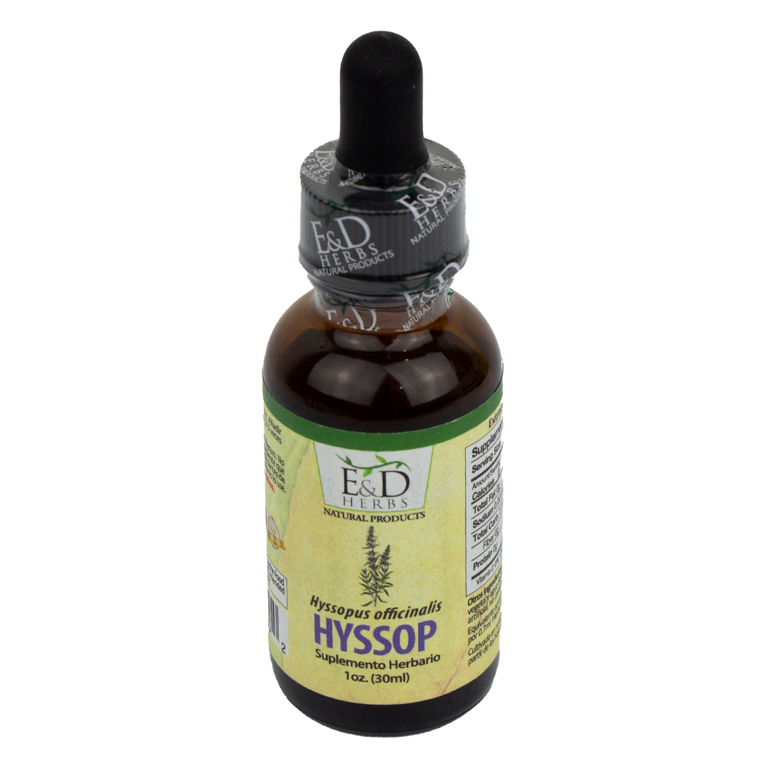 E&D Herbs - Hyssop Tincture
