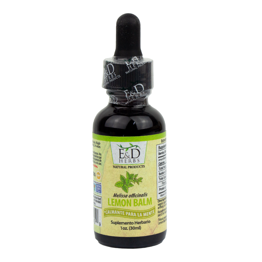 E&D Herbs - Lemon Balm Tincture
