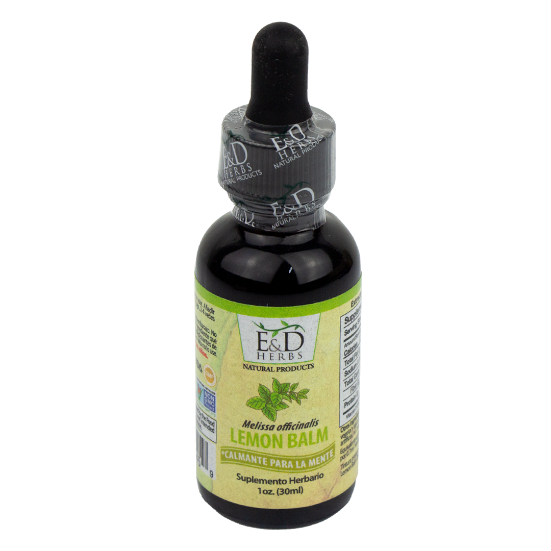 E&D Herbs - Lemon Balm Tincture