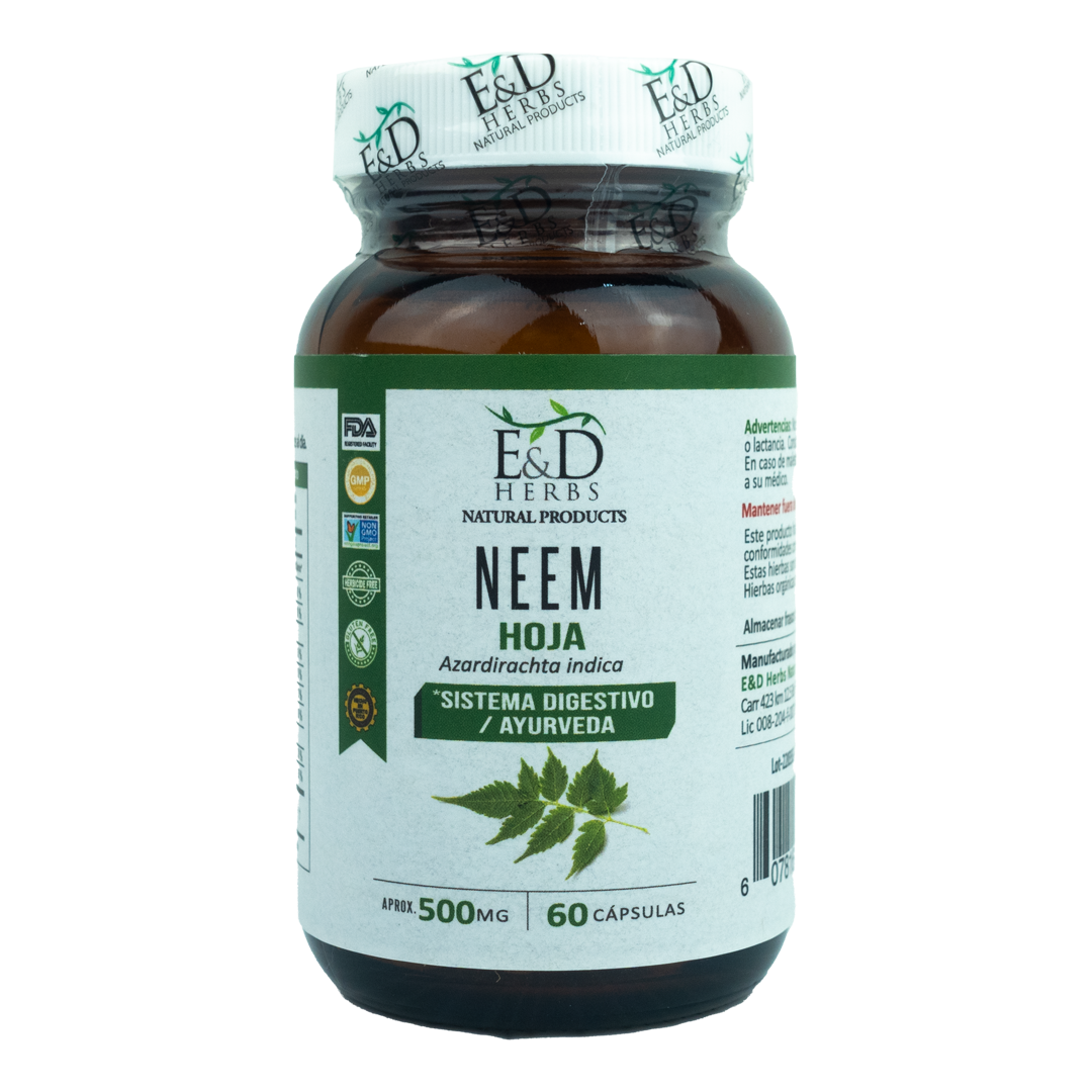 E&D Herbs - Neem (Cápsulas)