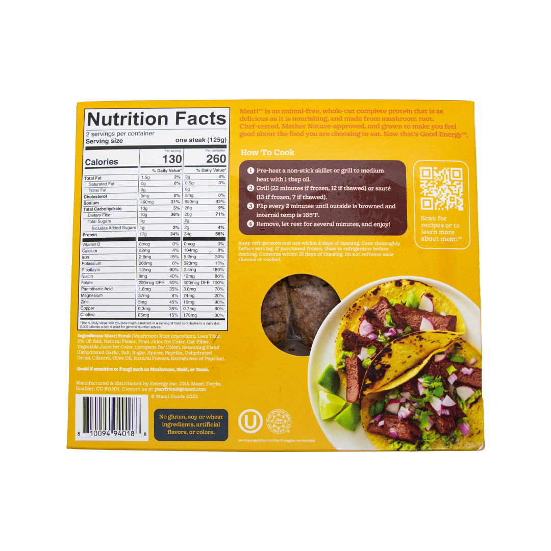 Eat Meati - Carne Asada Steaks (In Store Pick-Up Only)