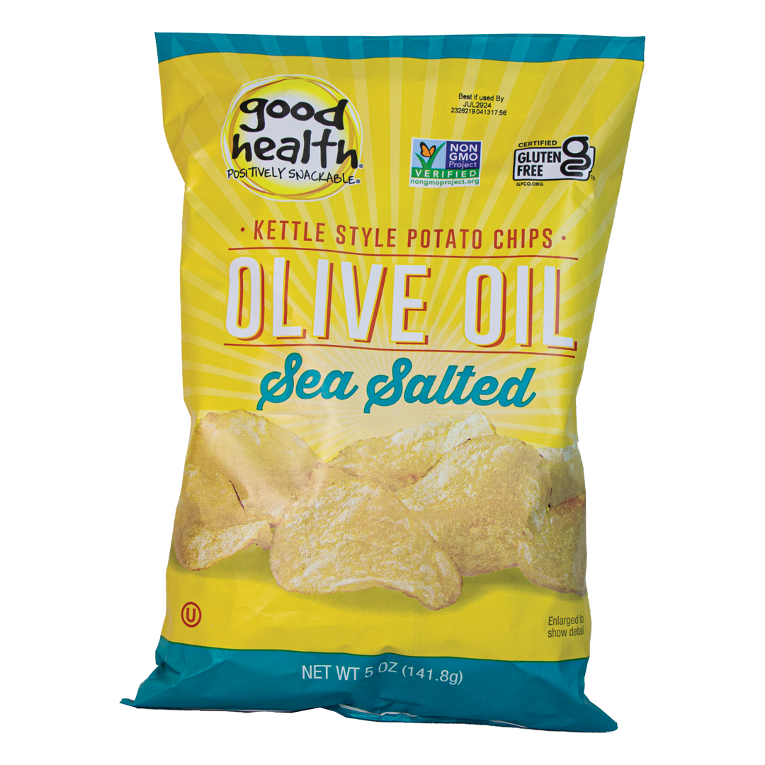 Good Health - Kettle Cooked Potato Chips - Sea Salt and Olive Oil