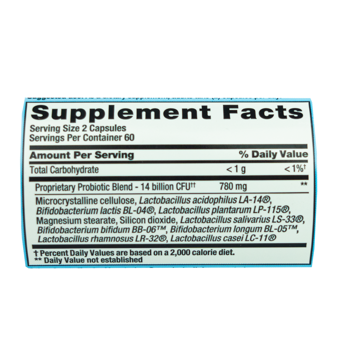 PB8 Probiotic (120 capsulas)