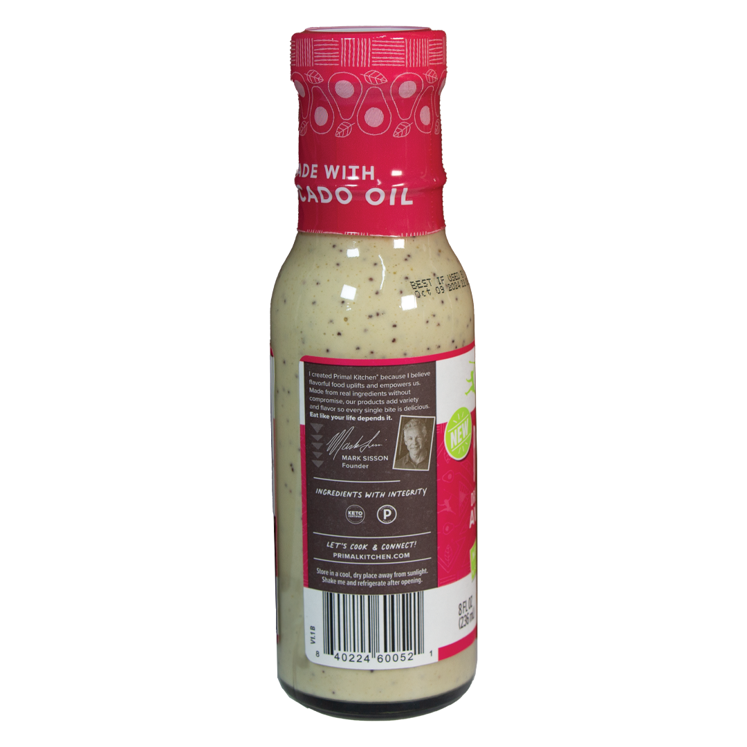 Primal Kitchen - Poppyseed and Avocado Oil Dressing