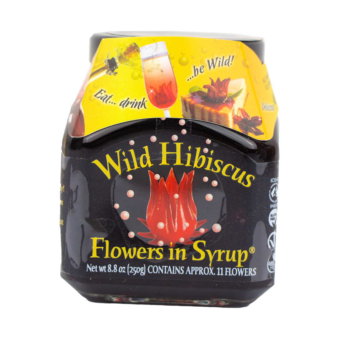 Wild Hibiscus - Whole Flowers & Hibiscus Syrup