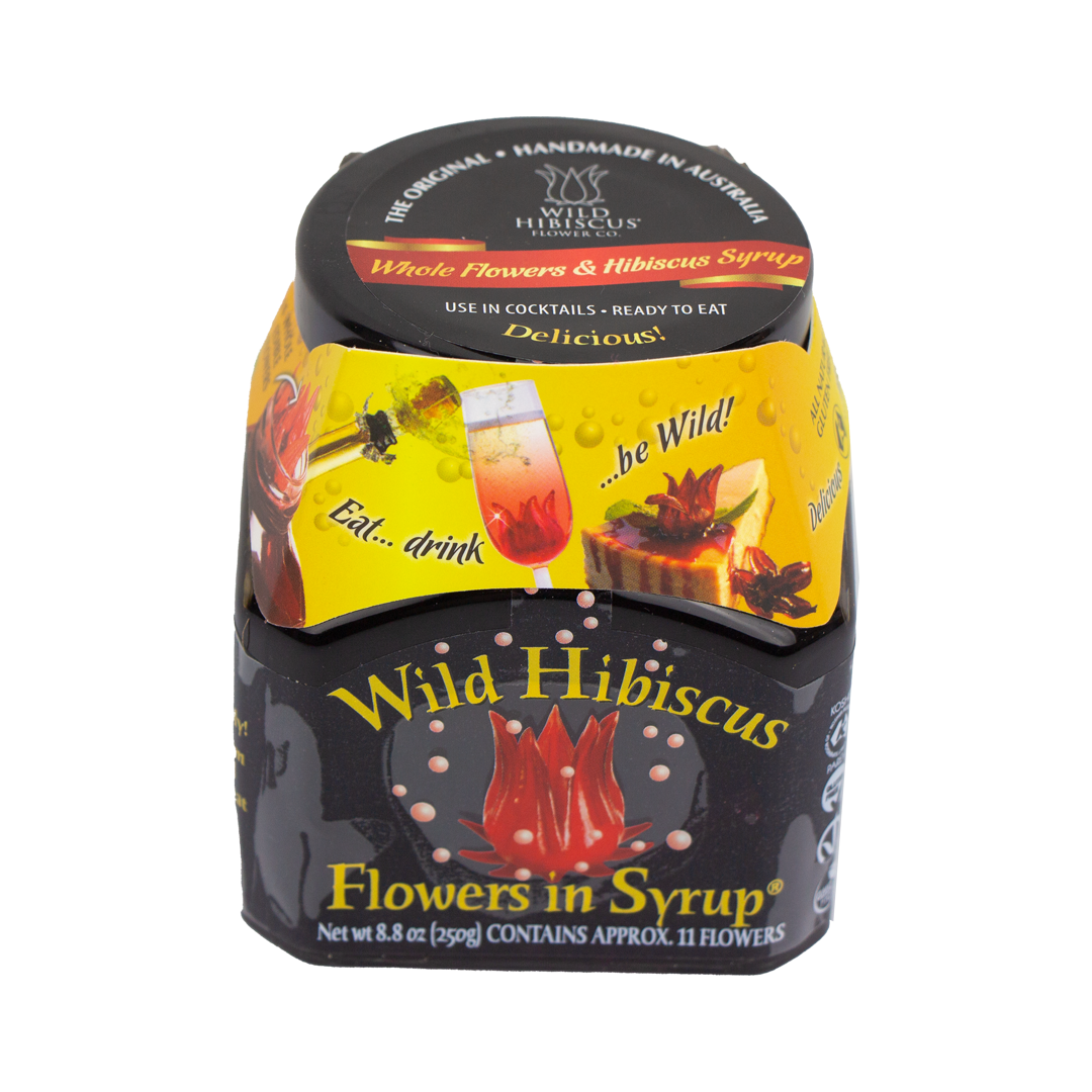 Wild Hibiscus - Whole Flowers & Hibiscus Syrup