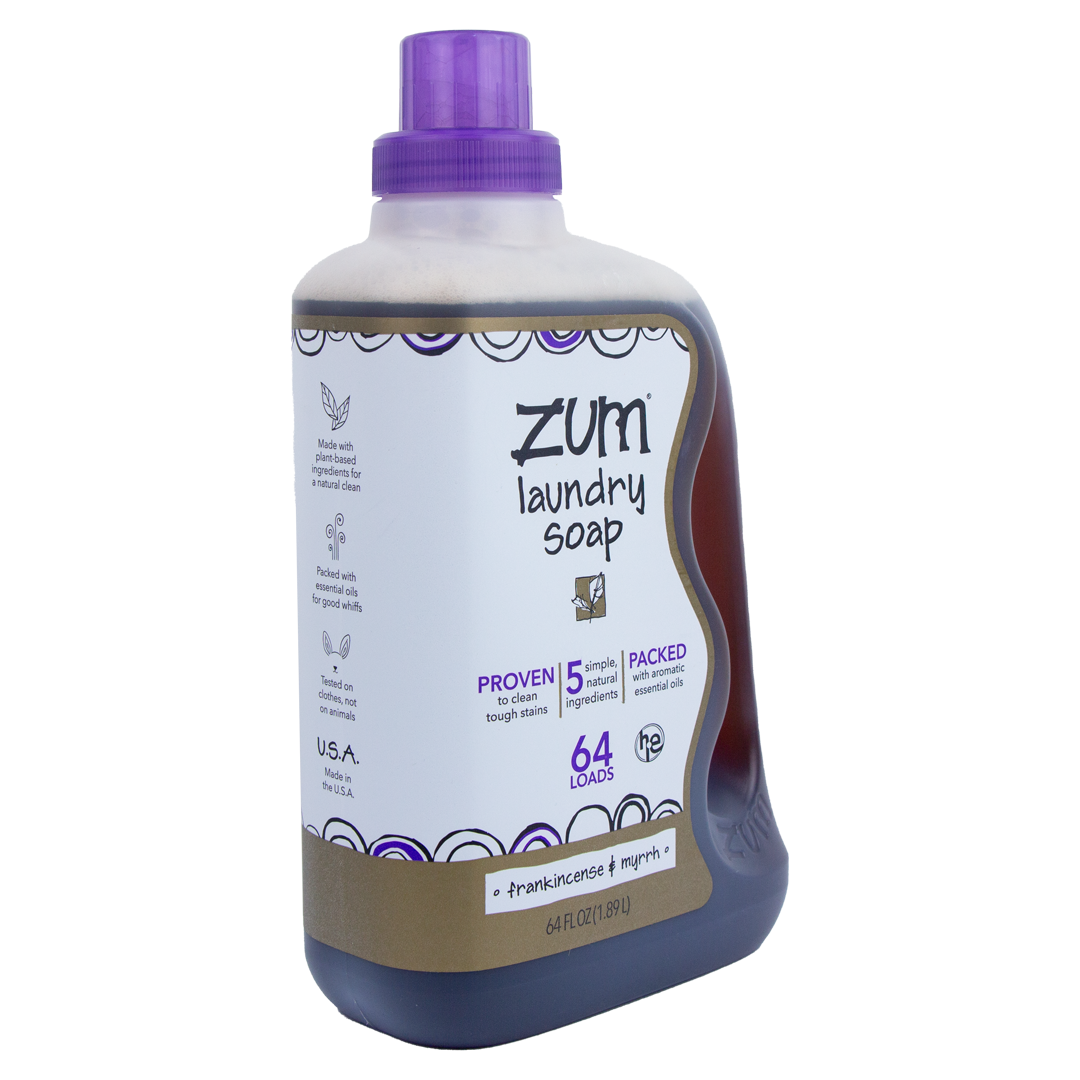 Zum Laundry Soap - Frankincense & Myrrh (64 oz) - (Store Pick -Up Only)