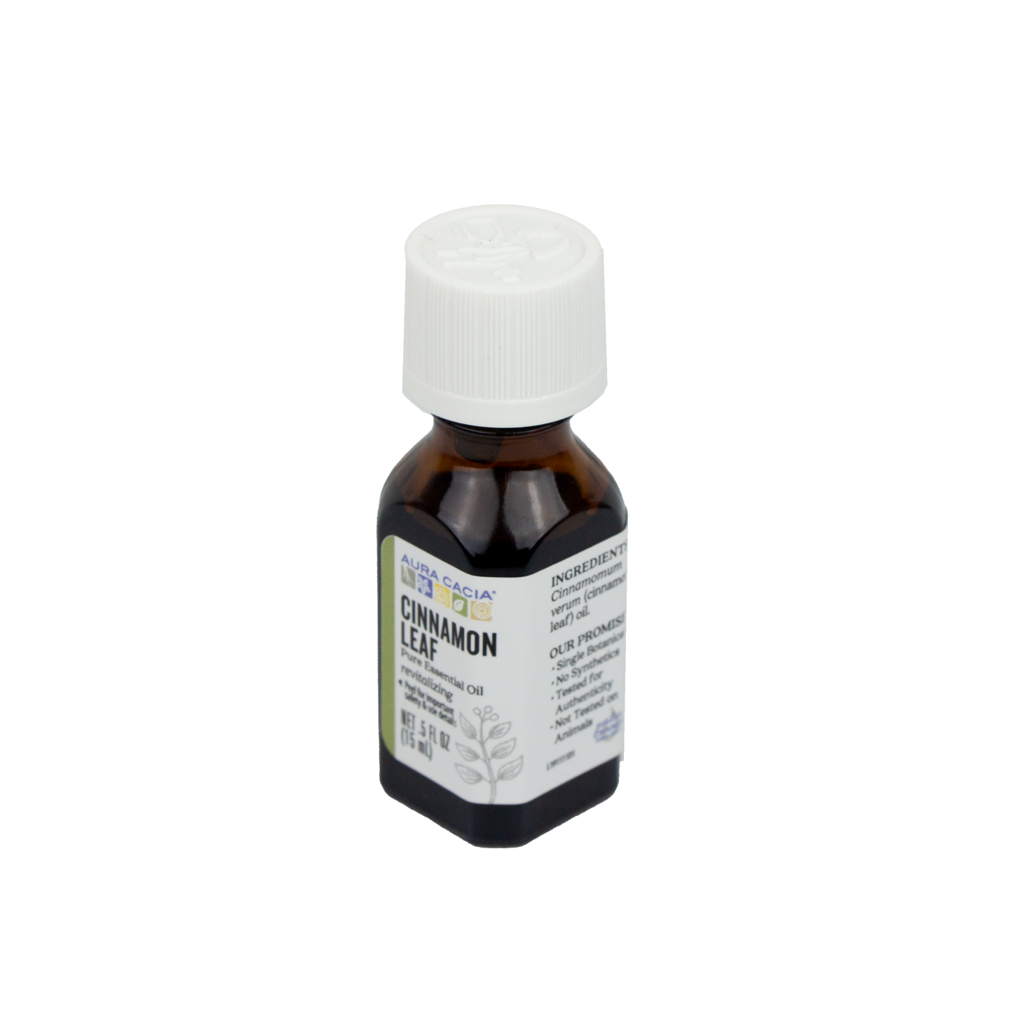 Aura Cacia - Cinnamon Leaf Essential Oil (0.5 oz.)