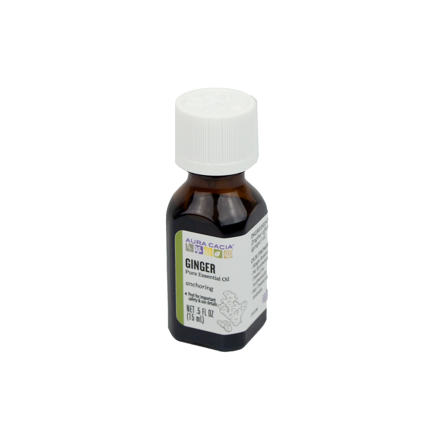 Aura Cacia - Ginger Essential Oil (0.5 oz)