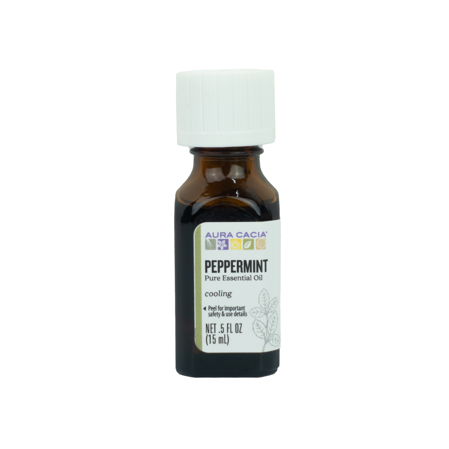 Aura Cacia - Peppermint Essential Oil (0.5 oz.)