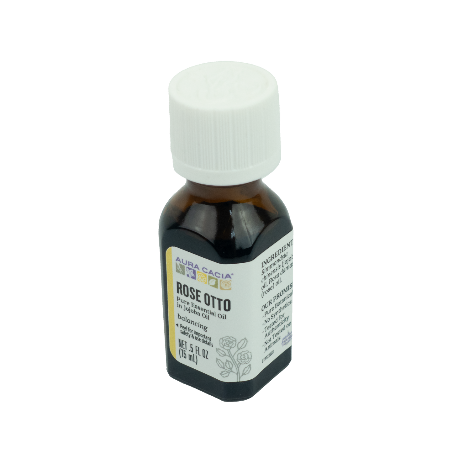 Aura Cacia - Rose Otto Essential Oil (0.5 oz.)