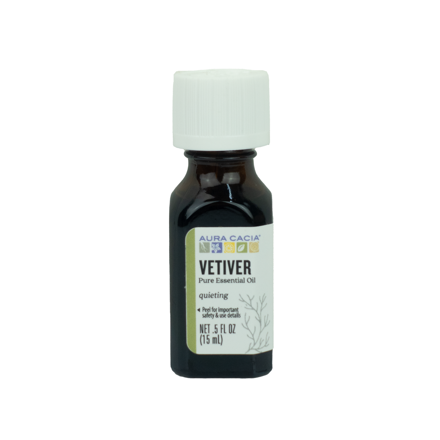 Aura Cacia - Vetiver Essential Oils (0.5 oz)