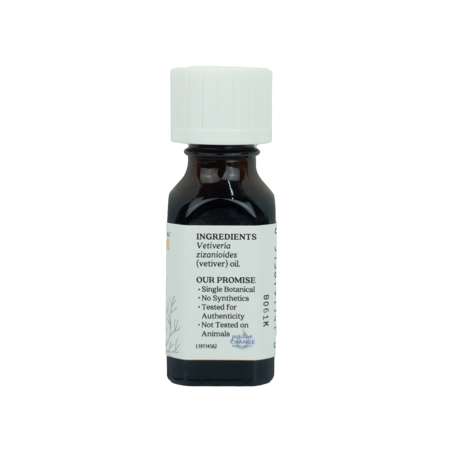 Aura Cacia - Vetiver Essential Oils (0.5 oz)