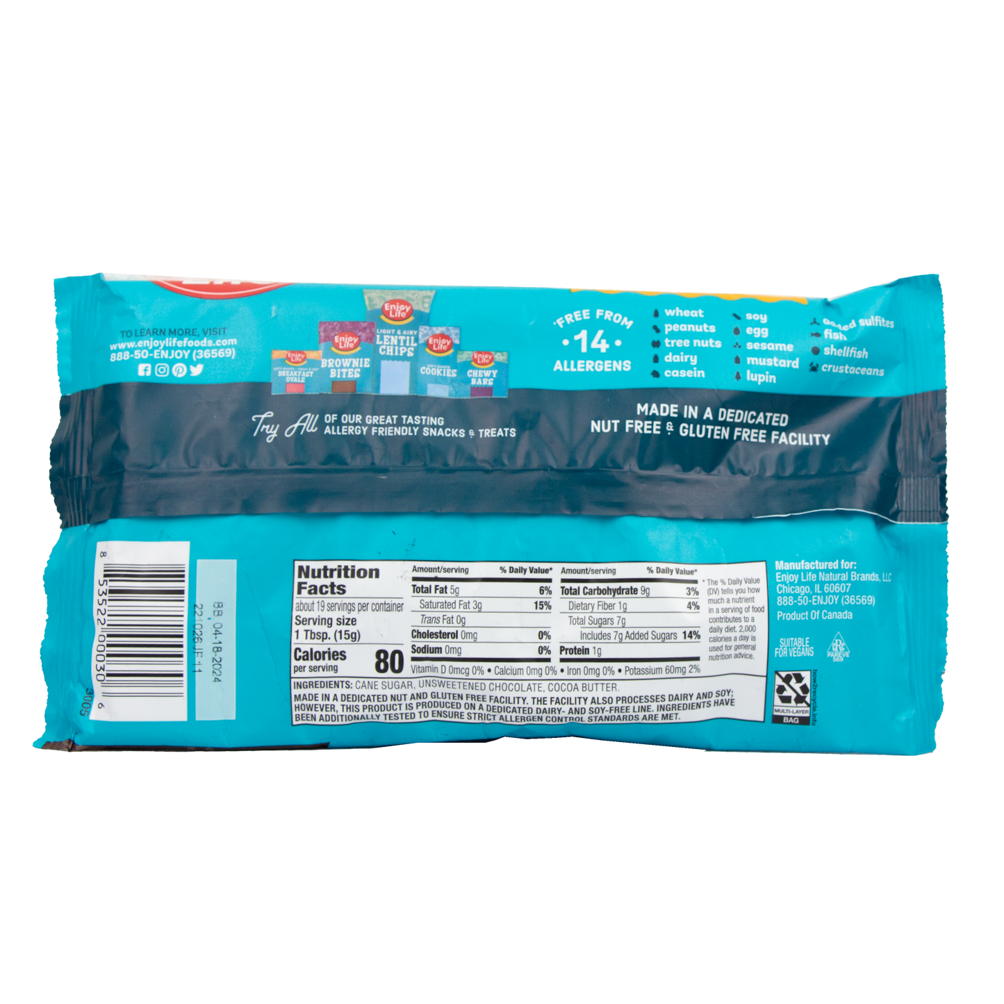 Enjoy Life - Chocolate Chips - Mini Chips