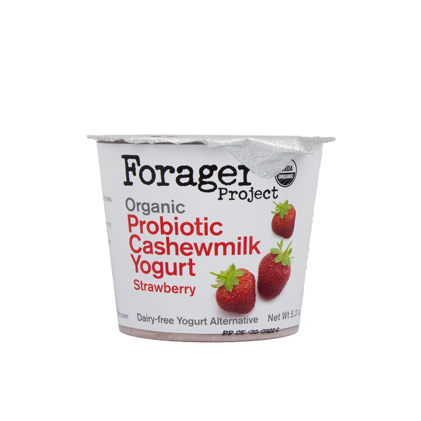 Forager Project - Organic Probiotic Cashewmilk Yogurt Strawberry (5.3 oz) (Store Pick-Up Only)