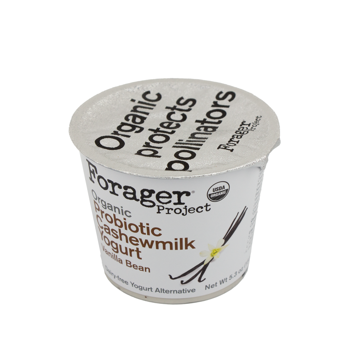Forager Project - Organic Probiotic Cashewmilk Yogurt Vanilla Bean (5.3 oz) (Store Pick-Up Only)