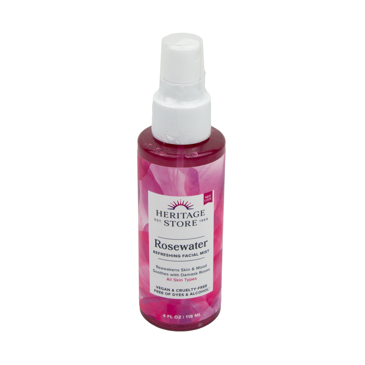 Heritage Store - Rosewater with Atomizer (4 oz)
