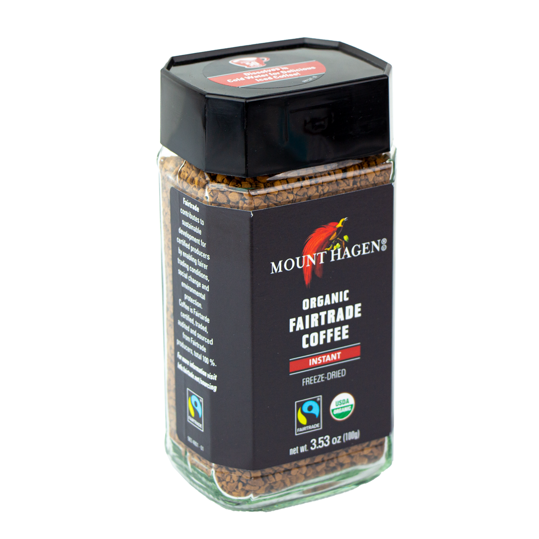 Mount Hagen - Instant Organic Trade Coffee (3.53 oz)
