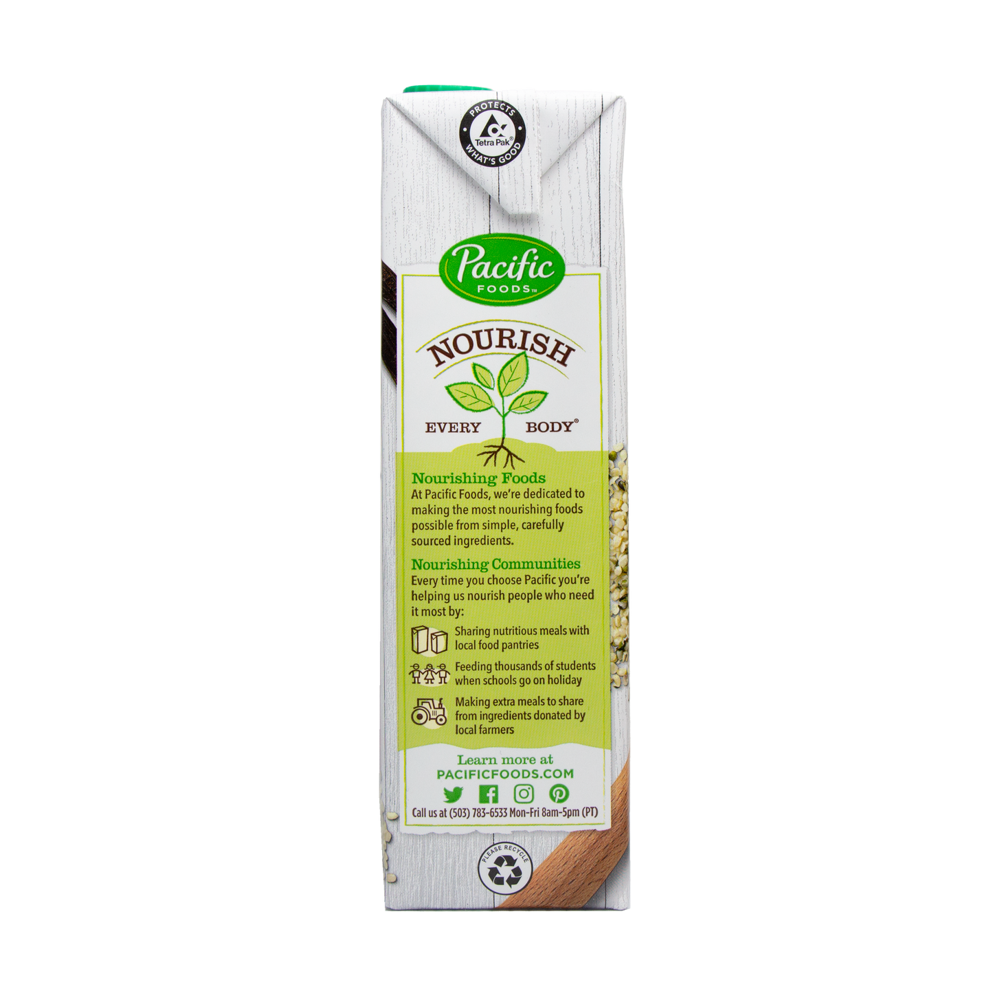 Pacific Foods - Hemp Milk - Vanilla Unsweetened (32 oz)