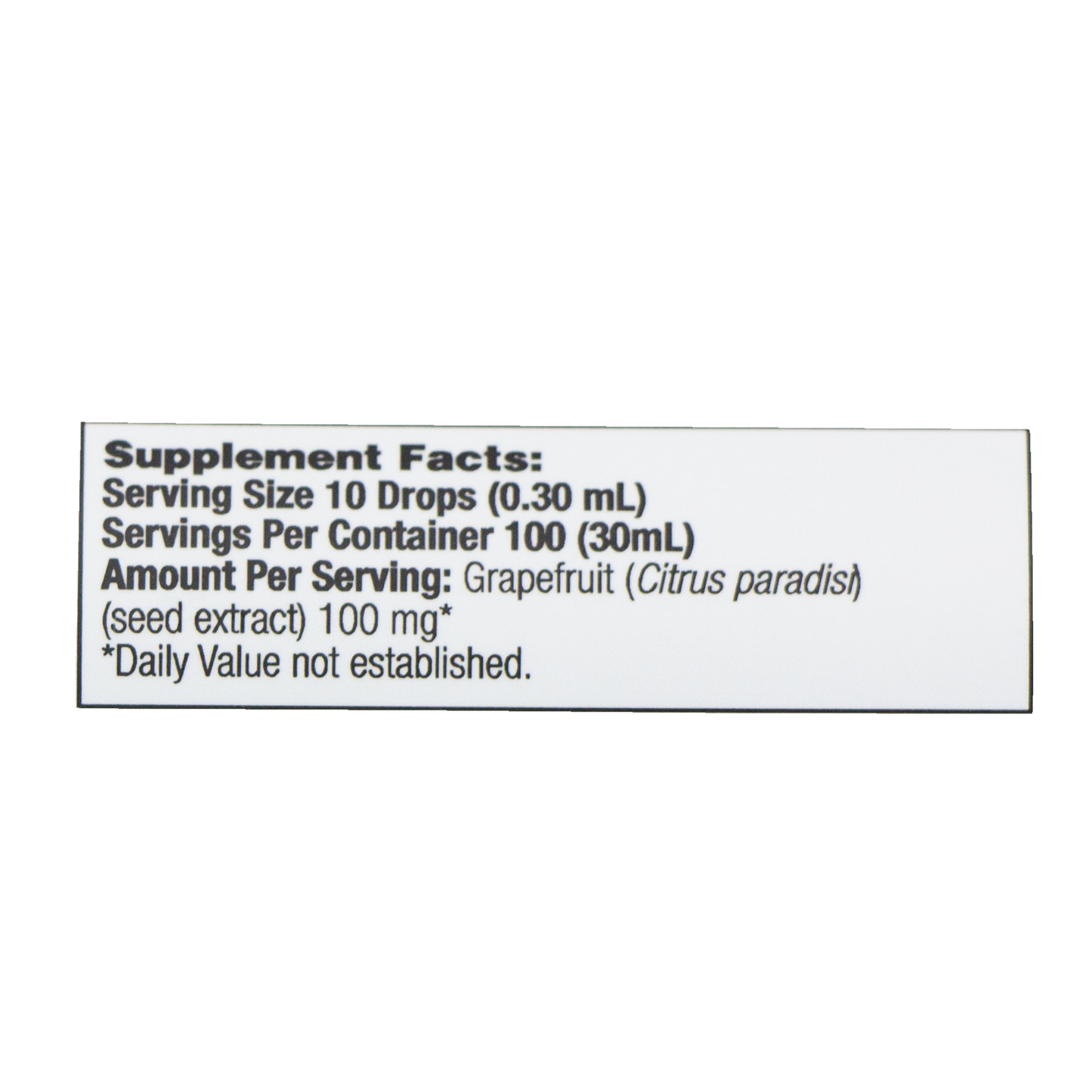 Solaray - Grapefruit Seed Extract