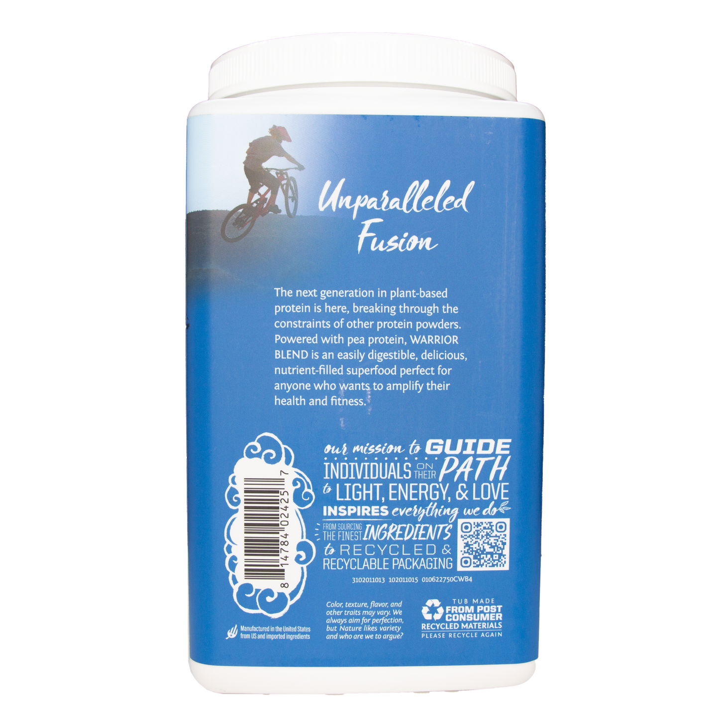 Sunwarrior Protein - Warrior Blend Chocolate (1.65 LB)
