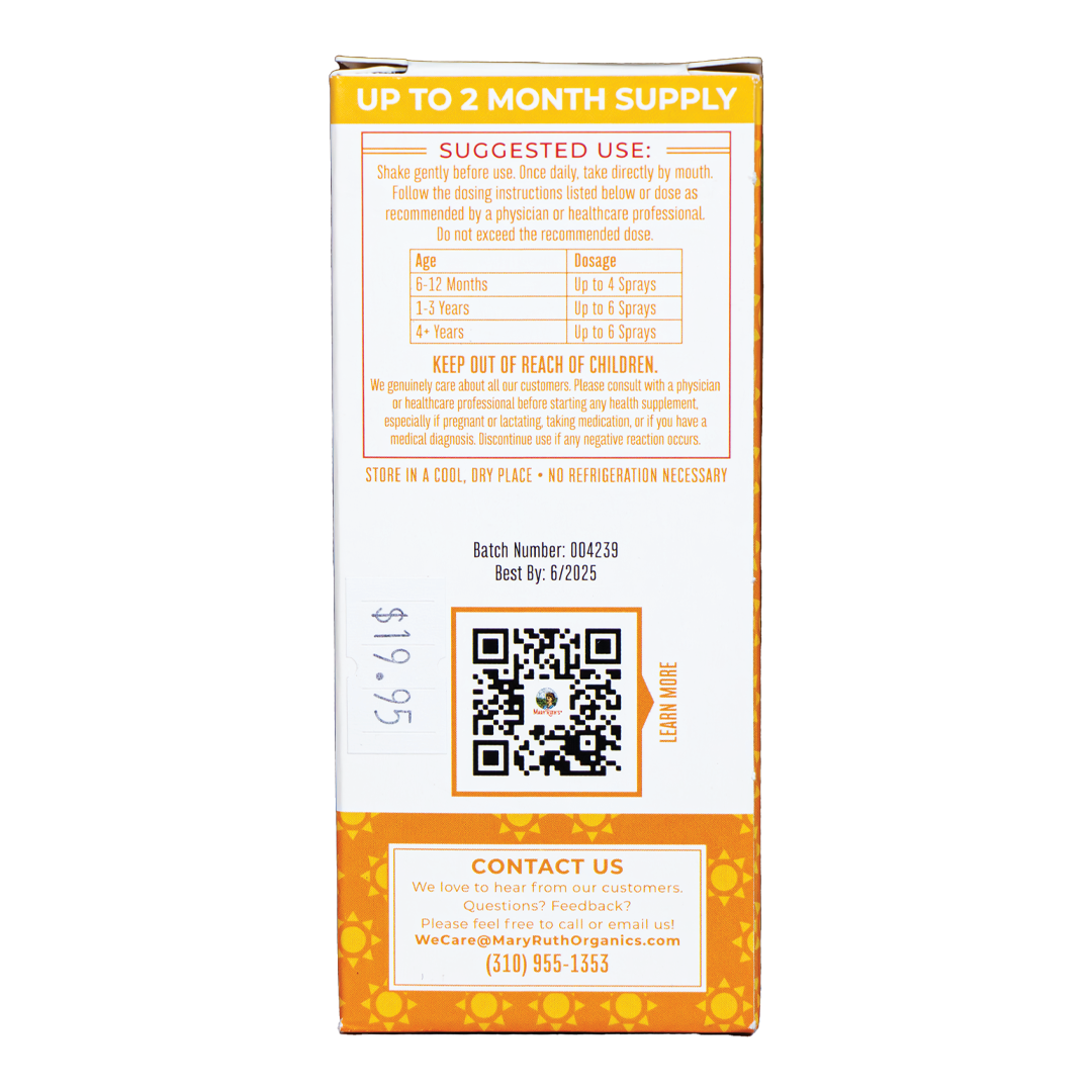 Mary Ruth's - Vegan Vitamin D3 Spray