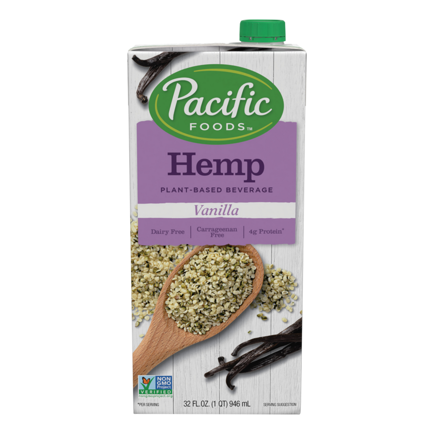 Pacific Foods - Hemp Milk - Vanilla (32 oz)
