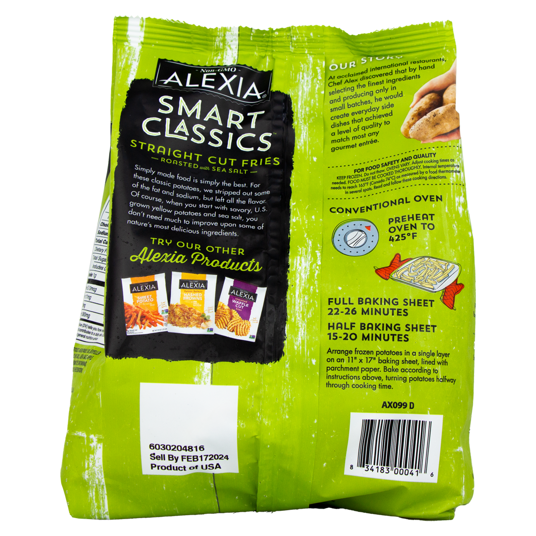Alexia - Straight Cut Fries w. Sea Salt (Store Pick-Up Only)