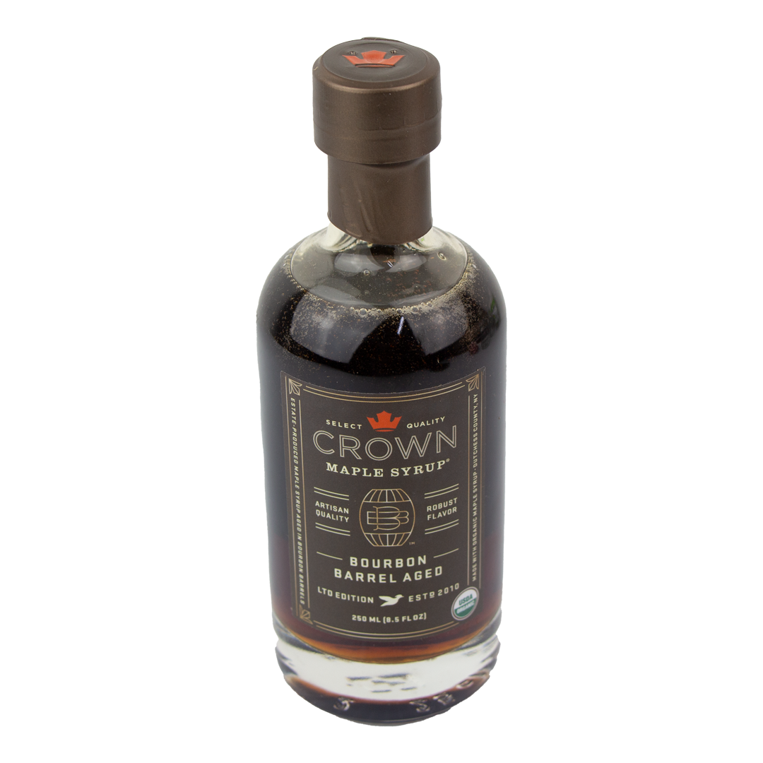 Crown Maple Syrup - Bourbon Barrel Aged - 8.5 oz (Store Pick - Up Only)