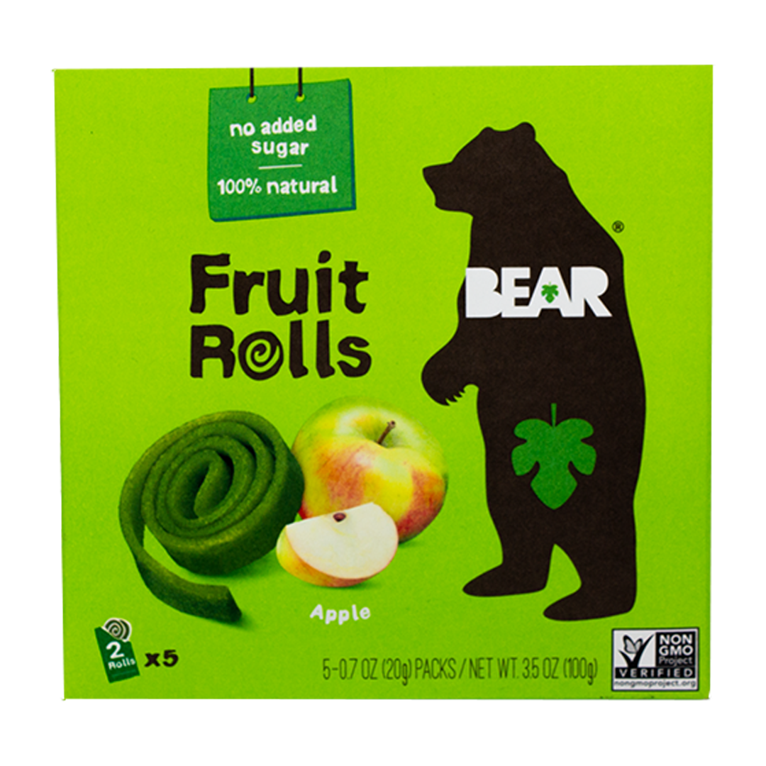 Bear Fruit Rolls- Apple