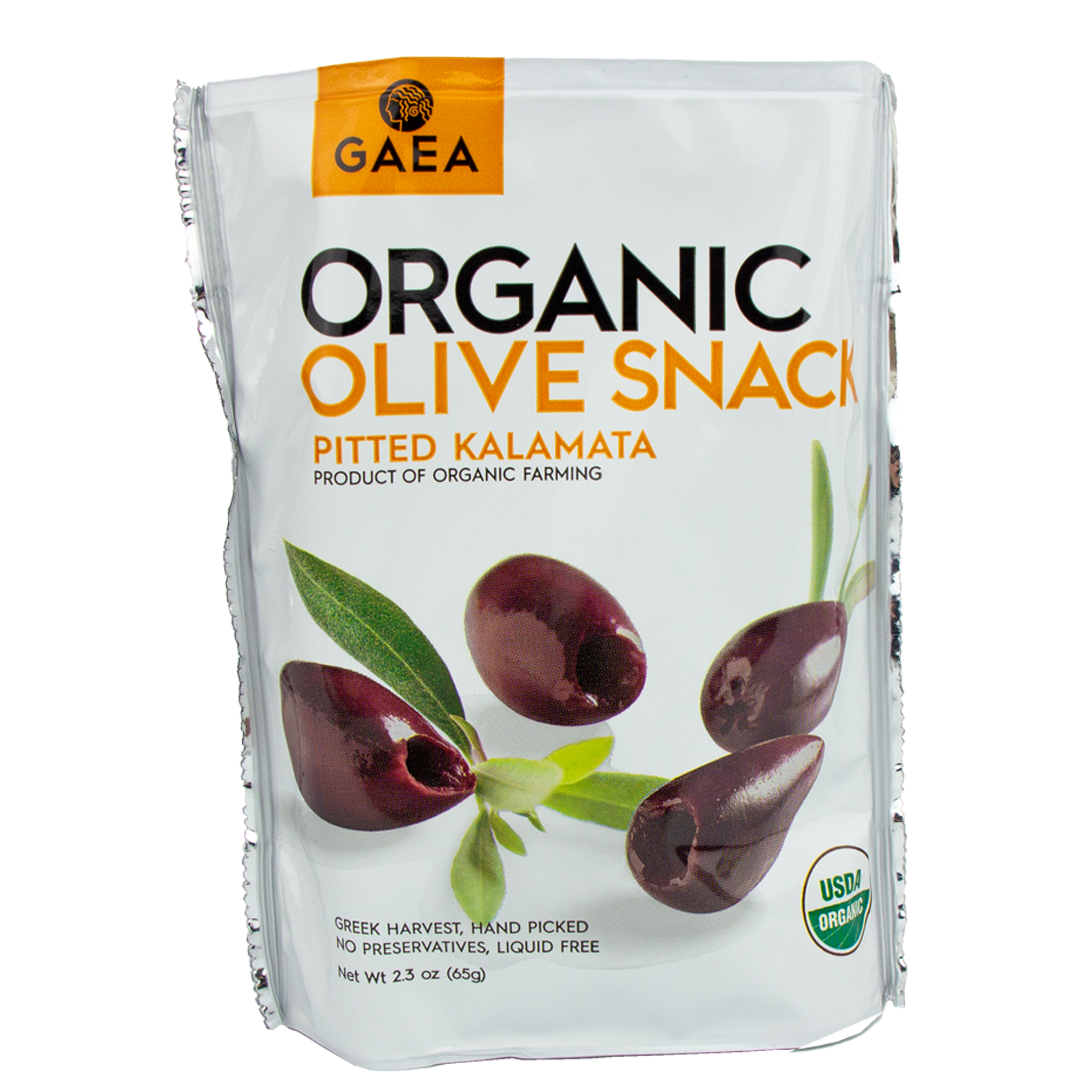 Gaea Olive Snack- Pitted Olives