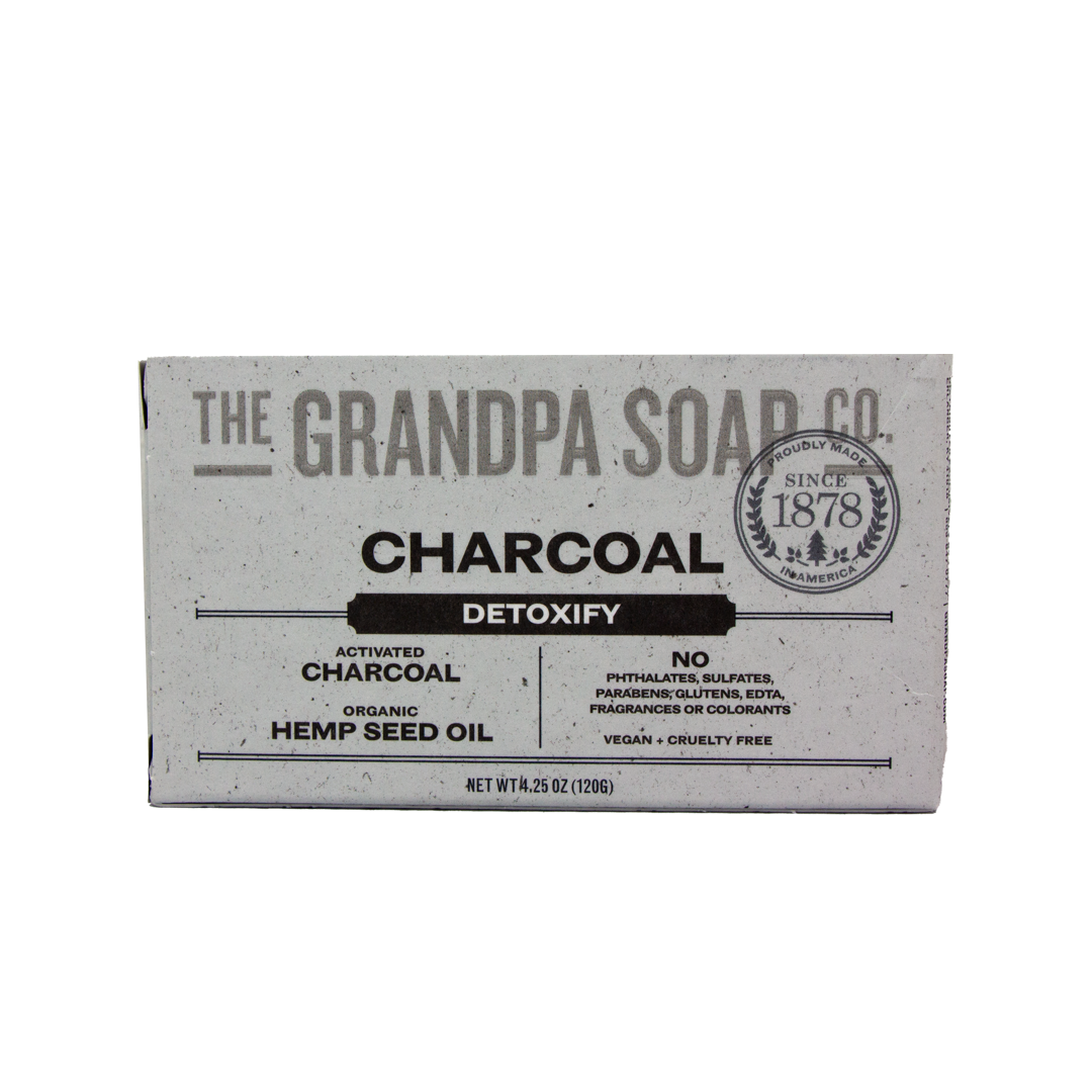 The Grandpa Soap Co. - Charcoal Detoxify Bar Soap