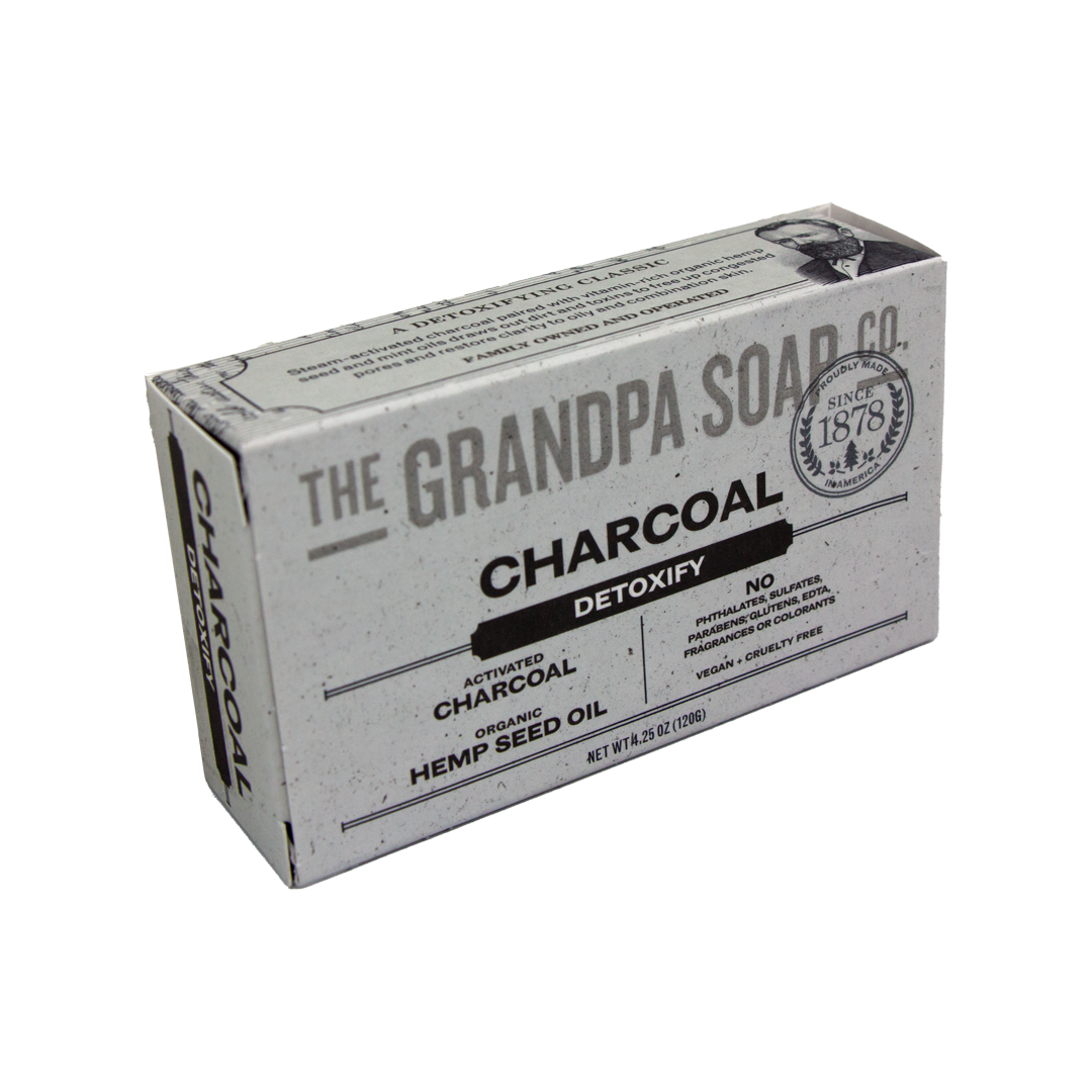 The Grandpa Soap Co. - Charcoal Detoxify Bar Soap