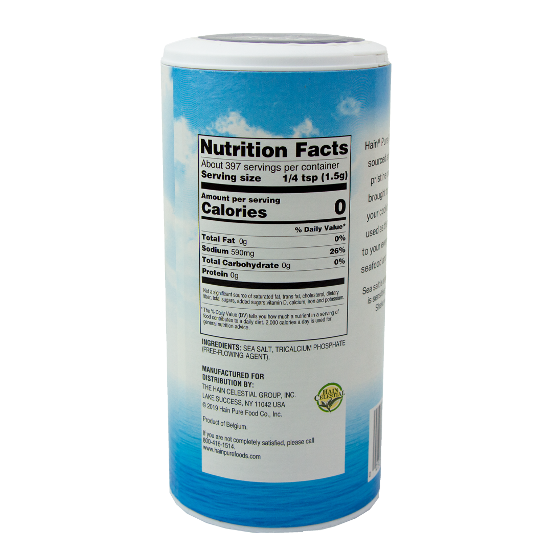 Hain Pure Foods - Sea Salt (21 oz)