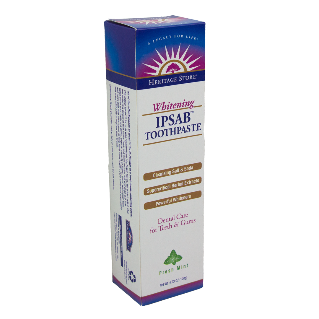 Heritage Store - Whitening IPSAB Toothpaste