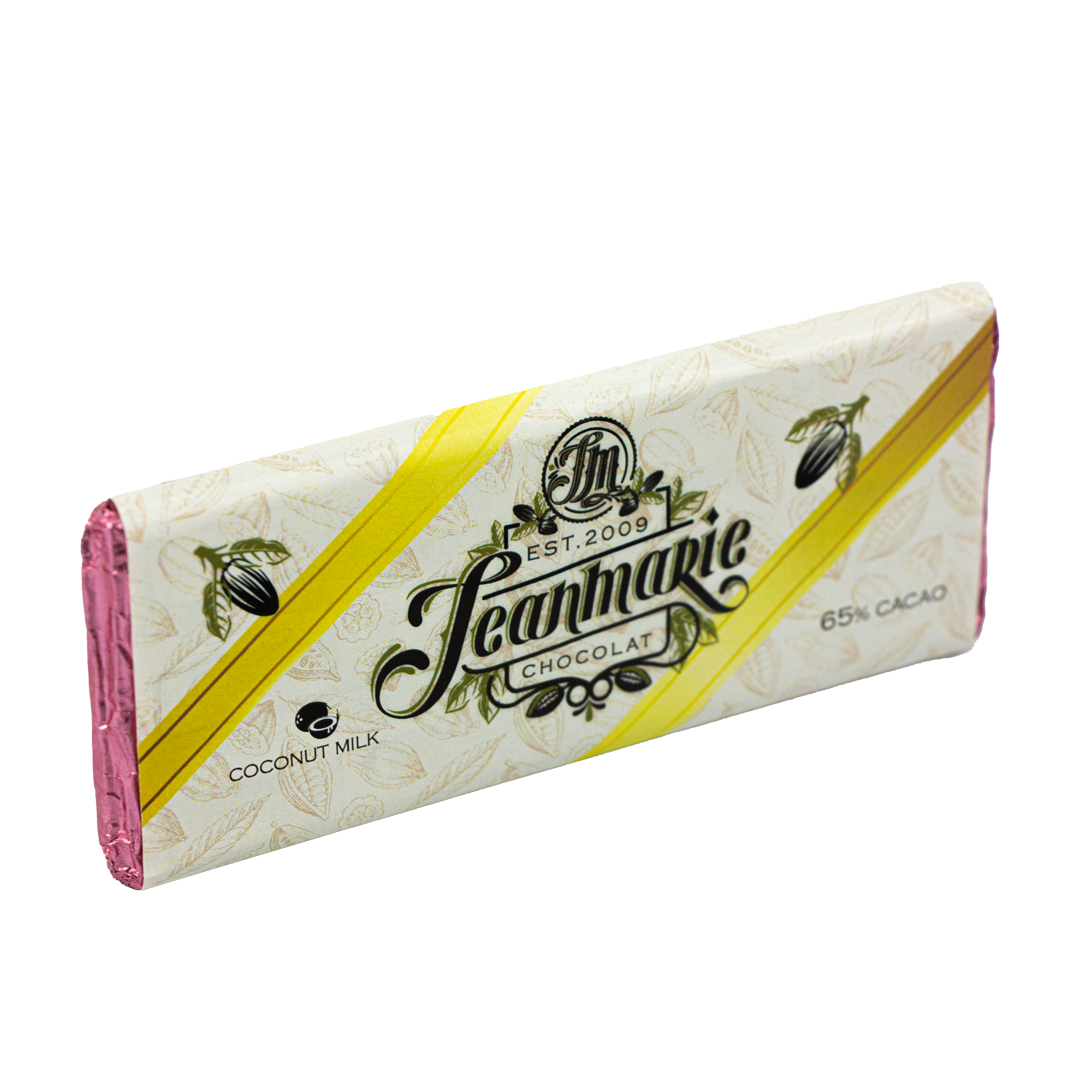 Chocolate en Barra Jeanmarie - 65% Leche de Coco