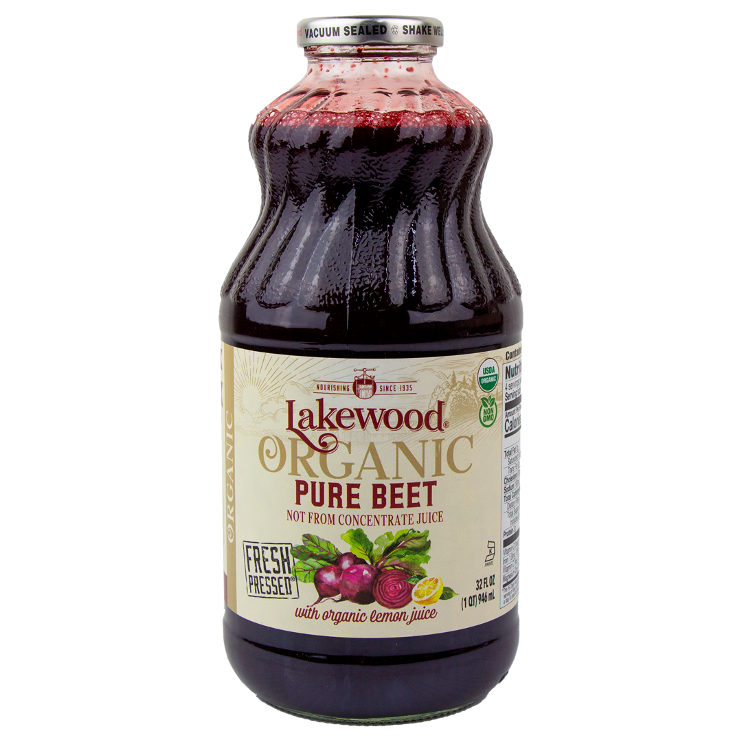 Lakewood - Organic Pure Beet Juice 32 oz. (Store Pick-Up Only)