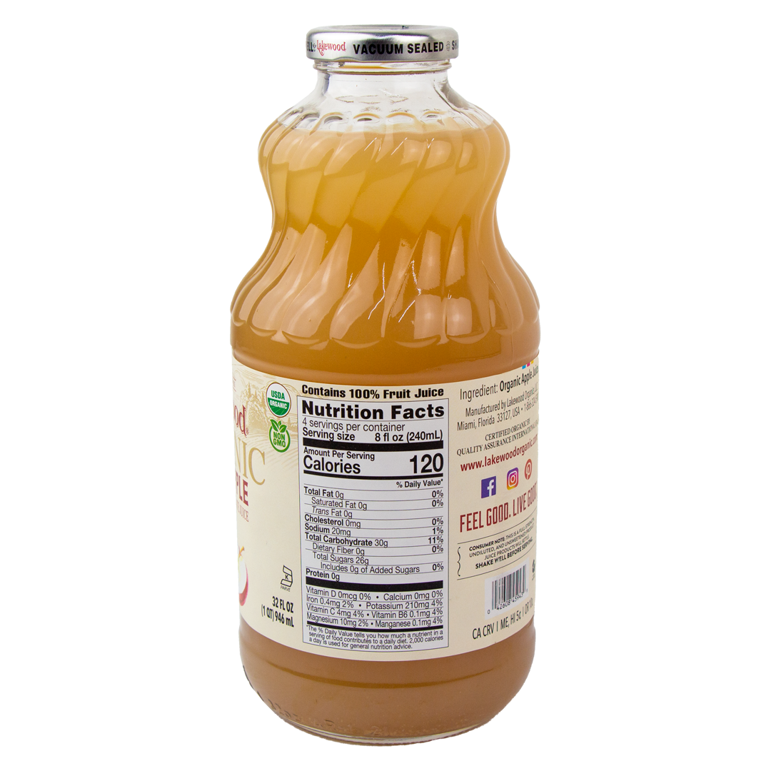 Lakewood Organic Pure Apple 32 oz. (Store Pick-Up Only)