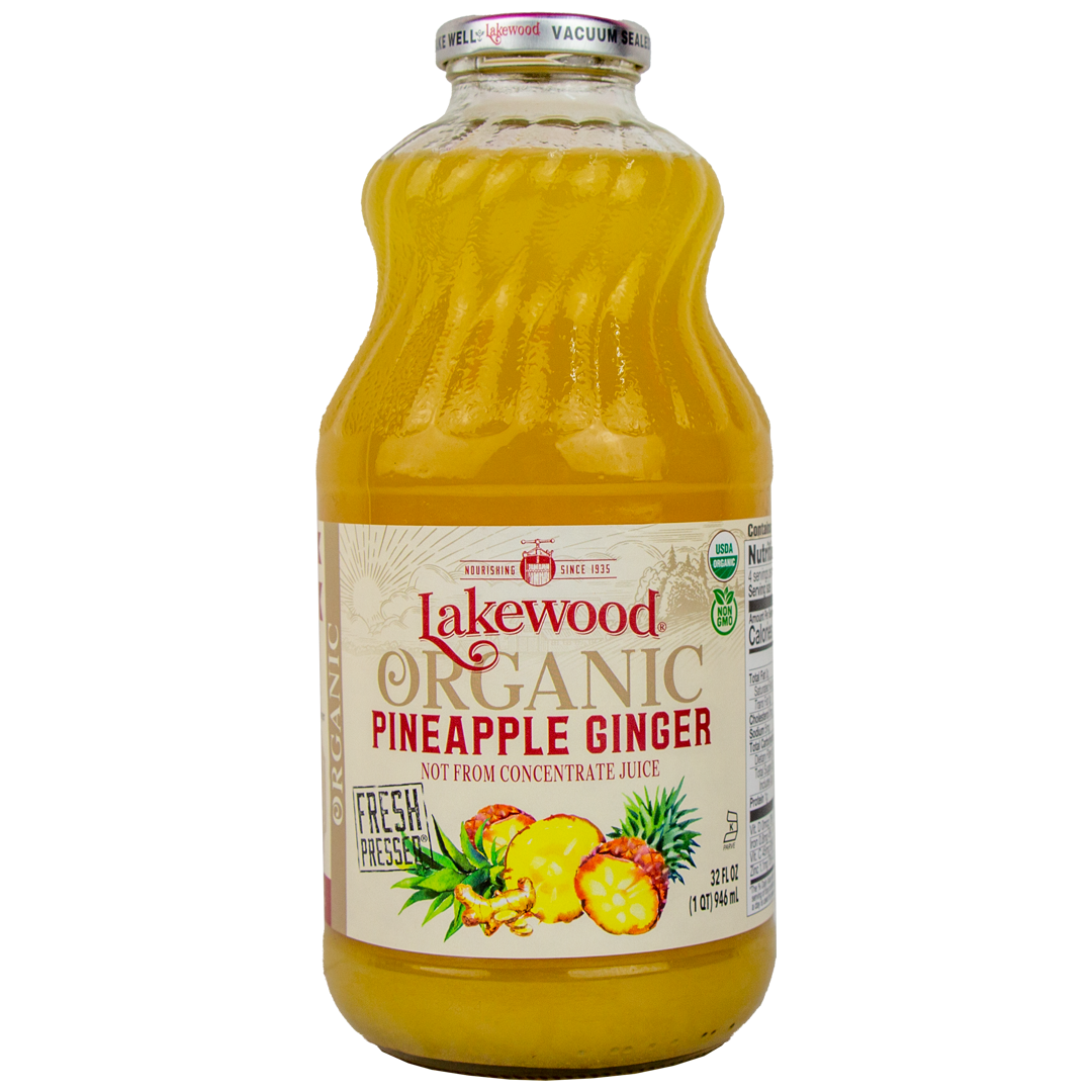 Lakewood Organic Ginger Pineapple (32 oz.) (In Store Pick Up Only)